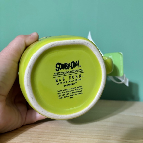 NWT Rae Dunn Scooby Doo Hebbie Jeebies Green Ceramic Mug - Picture 6 of 6